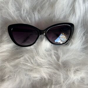 Women’s Cat Eye Acetate Sunglasses Black Accessories